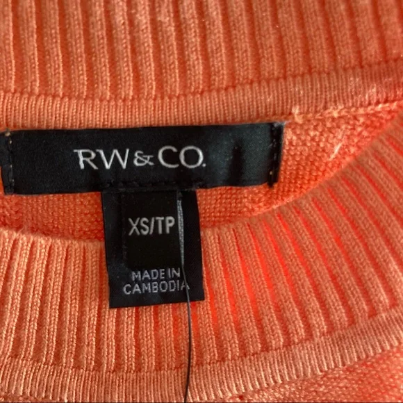 NWT Rw&Co Rib Knit Sleeveless top - Picture 2 of 9